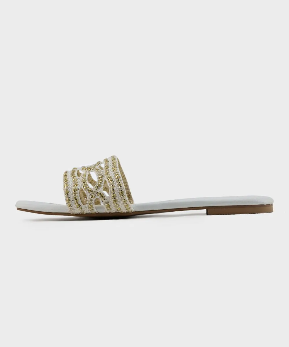 Square Toe Flats