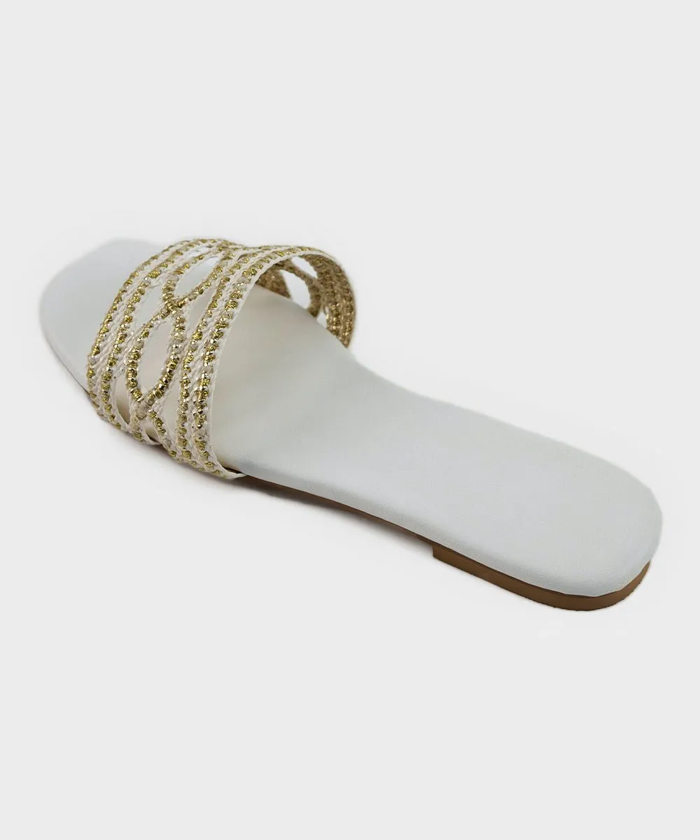 Square Toe Flats