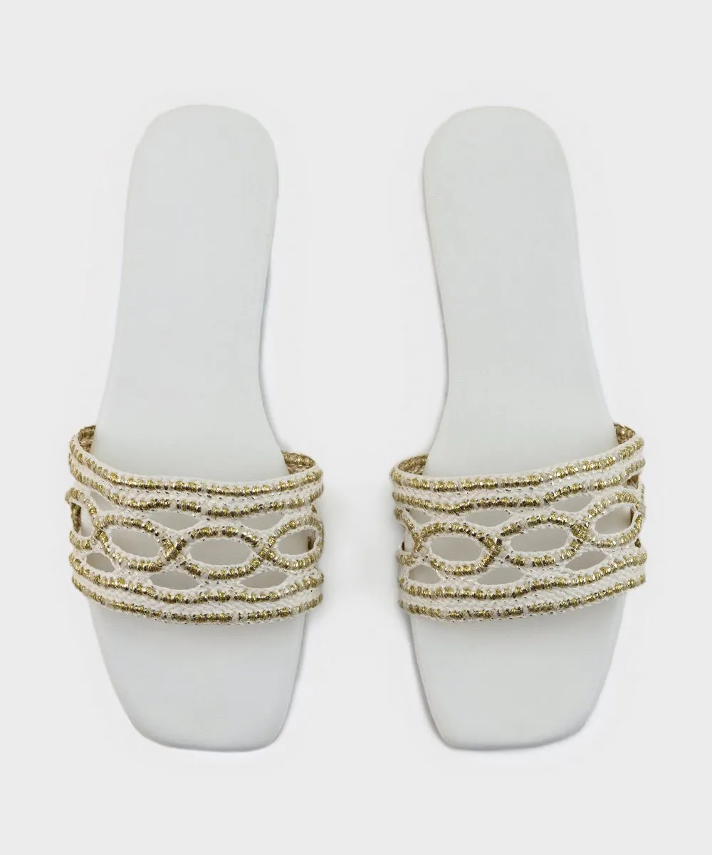 Square Toe Flats