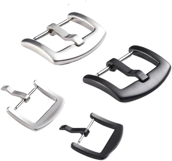 Stainless Steel Buckle Watchband Strap Button for Watch Band 18mm 20mm 22mm 16mm 24mm Matal Clasp Watches Accessories