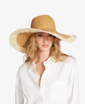 Steve Madden Women's Mona Sun Hat, Tan