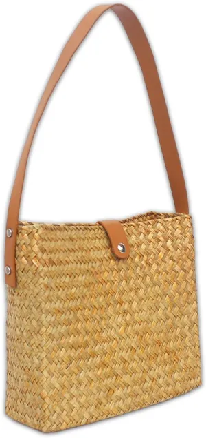Straw Beach Tote Bag Clutch Straw Shoulder Bag for Women, Natural Woven Handbag No Lining Summer Purse for Vacation