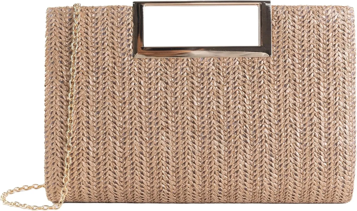Straw Clutch Evening Bags for Women Handmade Straw Bags Tote Bag Woven Shoulder Crossbody Bag Summer Beach Bag Handbag 2024