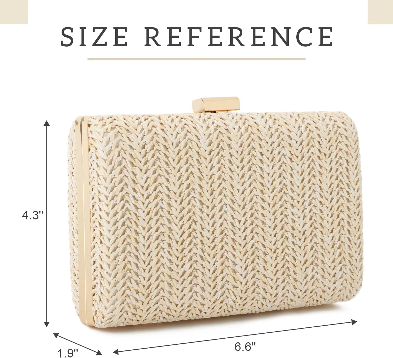 Straw Clutch Purses for Women Summer Evening Bag Raffia Crossbody Purses Woven Beach Handbags