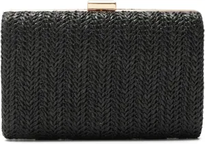 Straw Clutch Purses for Women Summer Evening Bag Raffia Crossbody Purses Woven Beach Handbags