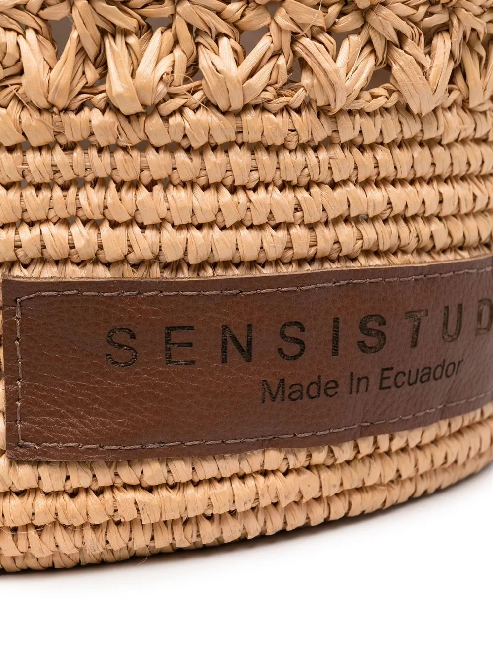 Straw handbag
