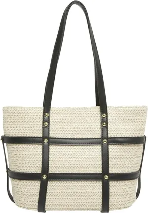 Straw Tote Bag for Women Woven Carryall Bag Large Hobo Bag Handmade Beach Bag Shoulder Bag Summer Holiday Travel 2024