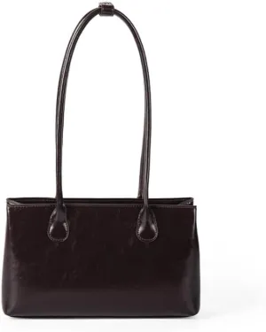 Stylish Shoulder Bag with Comfortable Strap Practical PU Leather Underarm Purse for Everyday Use and Travel
