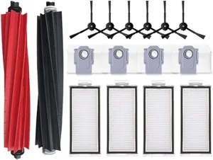 Suitable for Q5 MAX /Q5 Vacuum Cleaner Parts Replacement, Main Side Brush Hepa Filter Bag Active Type