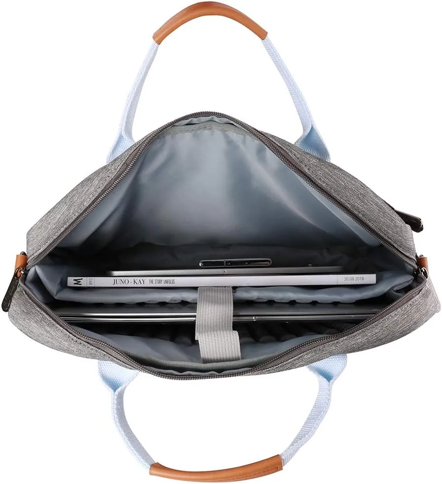 Sumac Laptop Messenger Bag 15 in Sling Bag, Dual Handle Briefcase for MacBook Pro 16" LG Gram 16 MSI Prestige15 Razer Blade15