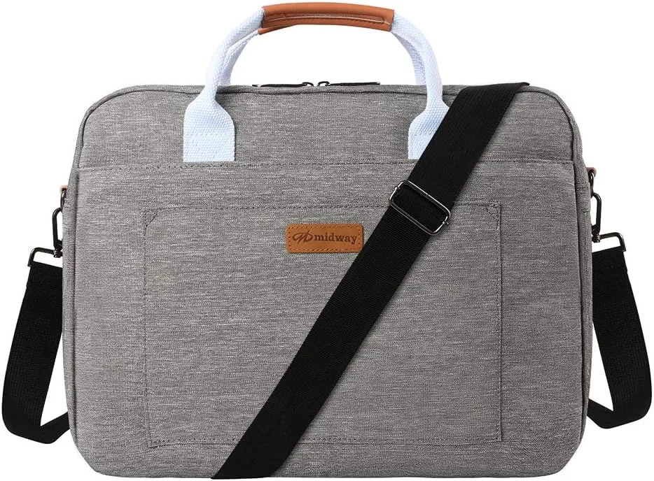Sumac Laptop Messenger Bag 15 in Sling Bag, Dual Handle Briefcase for MacBook Pro 16" LG Gram 16 MSI Prestige15 Razer Blade15