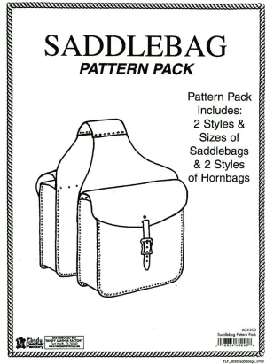 Tandy Leather Saddle Bag Pattern Pack 6030-00