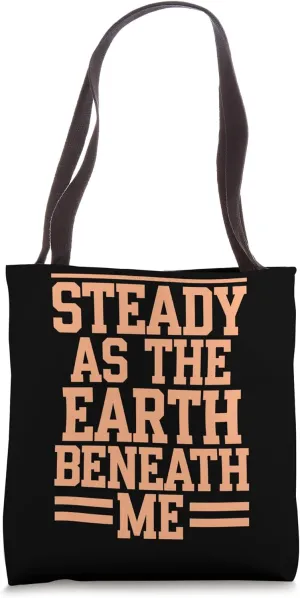 Taurus Zodiac Steady As The Earth Beneath Tote Bag