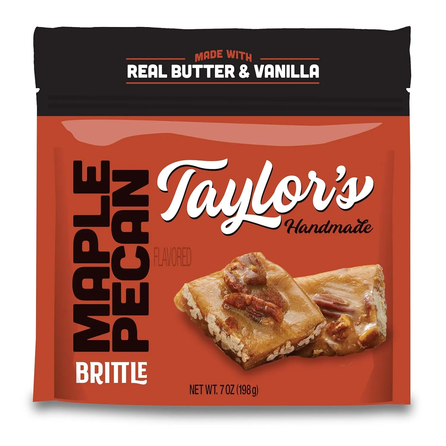 Taylors Maple Pecan Brittle 3 / 7oz bags