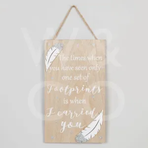 Thoughts of You Rectangle Plaque - The Times When You