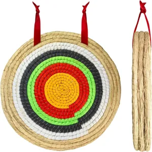 THREE ARCHERS Archery Straw Target 3 Layers Traditional Archery Target