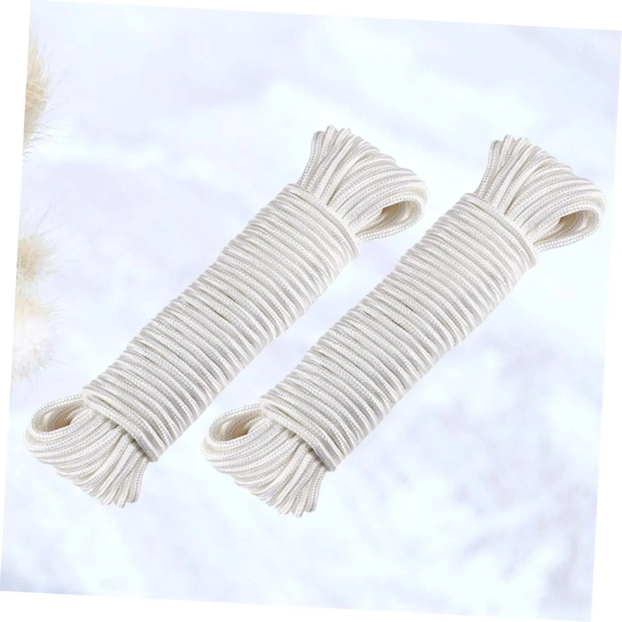Toyvian 2sets 2pcs Camping Tent Rope Durable Handmade Weaving Core Tied Hanging Tool Lightweight Outdoor Accessory for Travel and Camping 2pcs*2