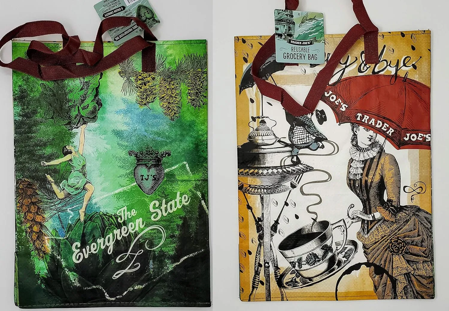 Trader Joes Reusable Grocery Shopping Tote Bag