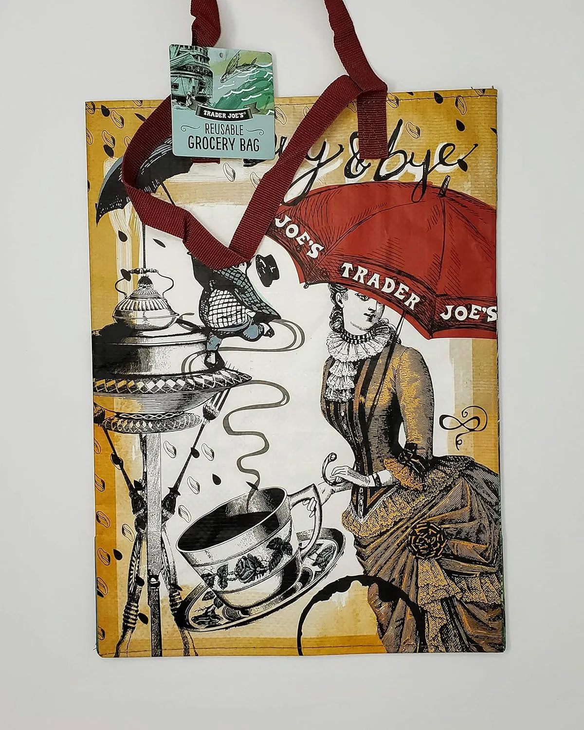 Trader Joes Reusable Grocery Shopping Tote Bag