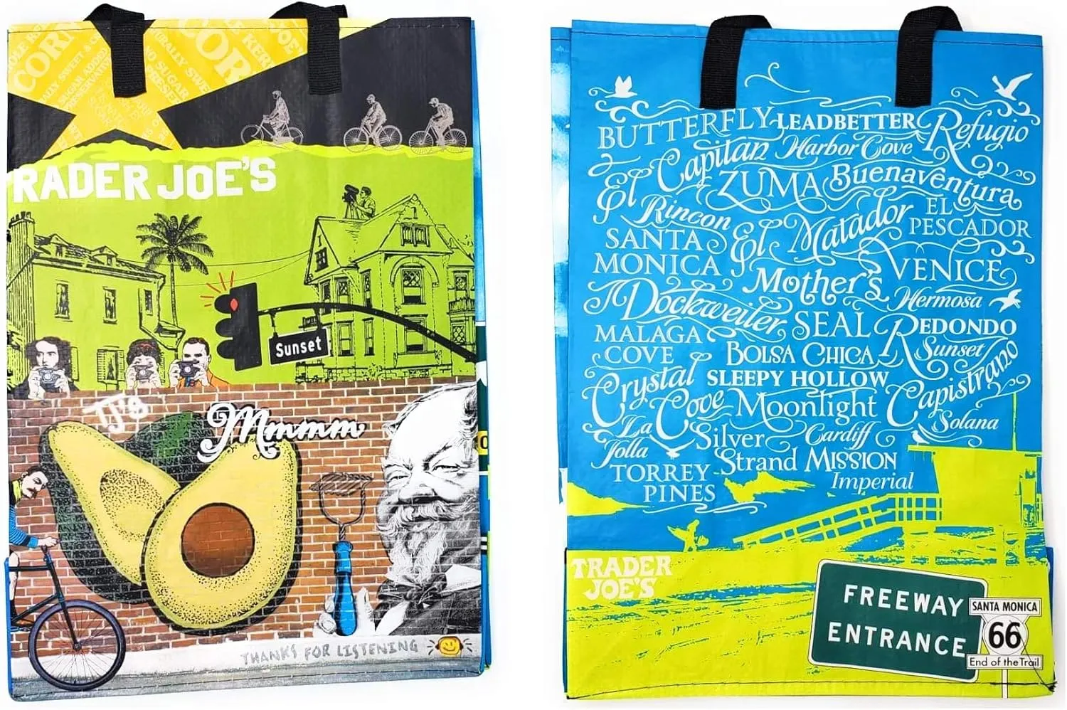 Trader Joes Reusable Grocery Shopping Tote Bag