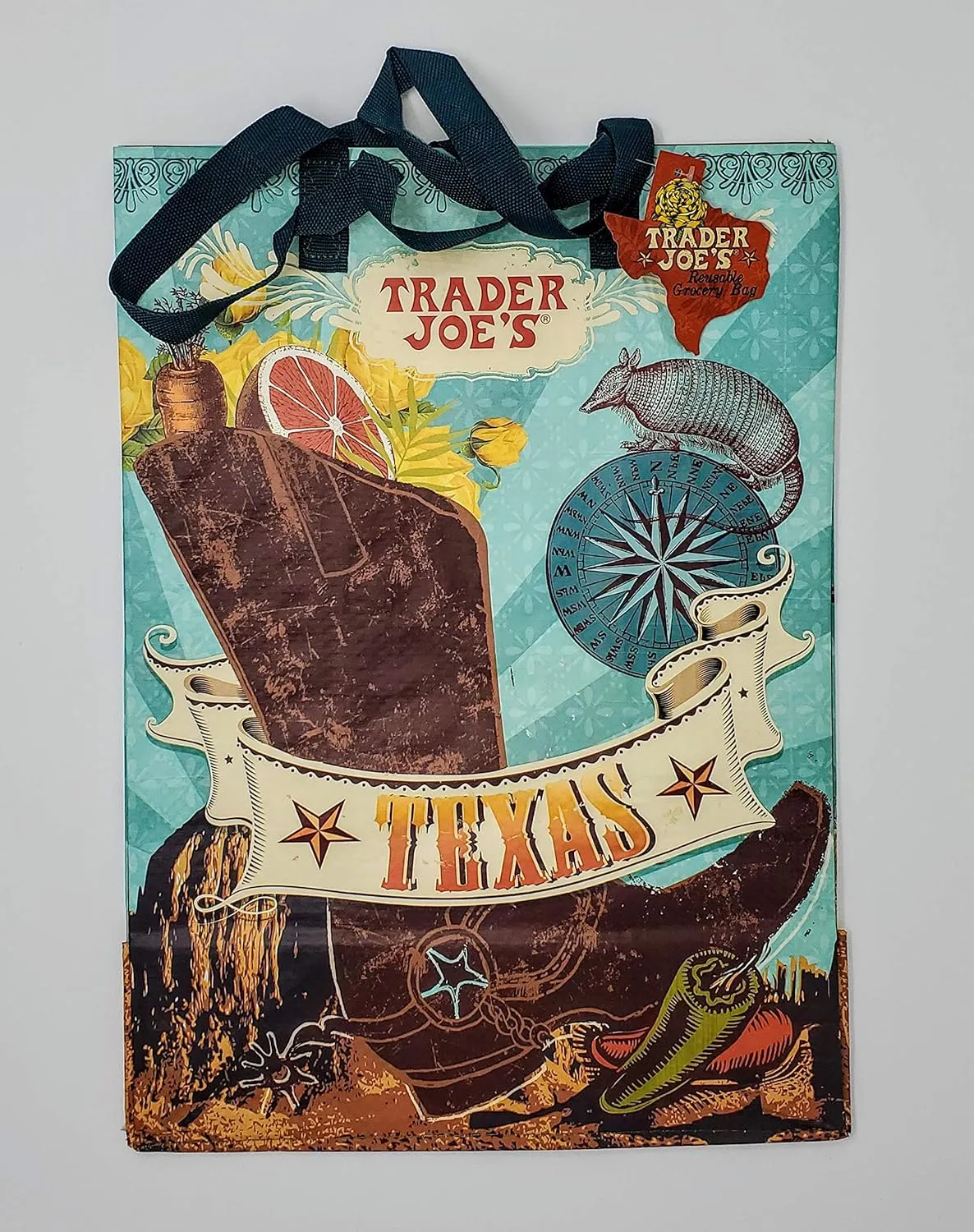 Trader Joes Reusable Grocery Shopping Tote Bag