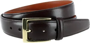 Trafalgar Cortina Leather Belt - 1 3/16 inch wide (30mm)