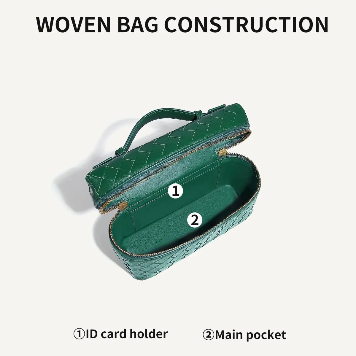Trendy Woven Crossbody Purse Bag for Women Cute Shoulder Bag Square Box Bags Mini PU Leather Top Handle Purses Handbag
