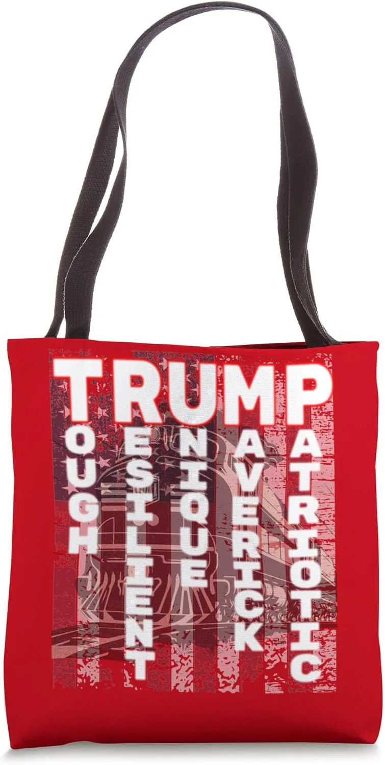 Trump 2024 Take America Back Trump Train 2024 Too Big To Rig Tote Bag