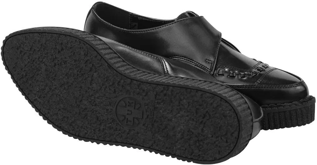 T.U.K Pointed Buckle Creeper Shoes