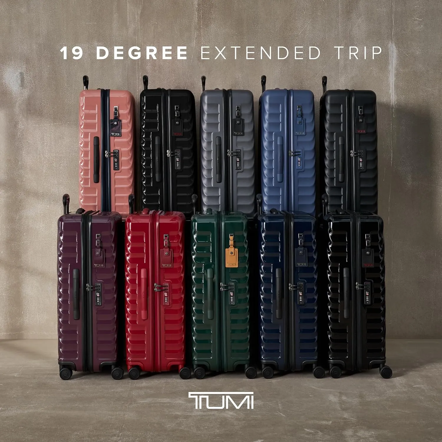 TUMI - 19 Degree Extended Trip Expandable 4 Wheeled Packing Case - Hard Shell Suitcase - Roller Suitcase Checked Bag - Iridescent Dusk
