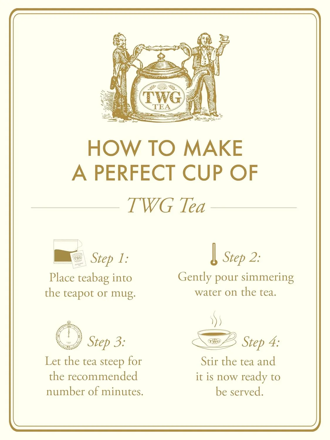 TWG Tea | Grand Wedding Tea | Black Tea | Sunflowers and Exotic Fruits | 15 Hand Sewn Cotton Tea Bags | Gift Set