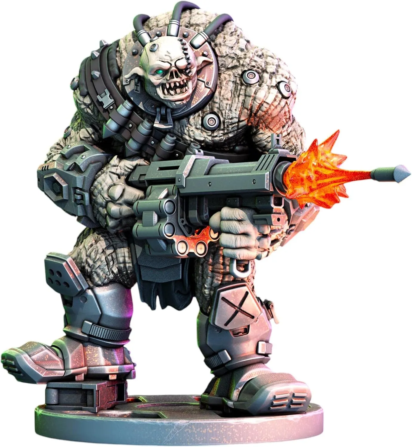 TYL Ghakval Ghu Grunts Unpainted Miniature for War Gaming | RPG Scale Figures, Detailed Tabletop Board Game Accessories | Realistic Tabletop Miniatures (A, 60mm)