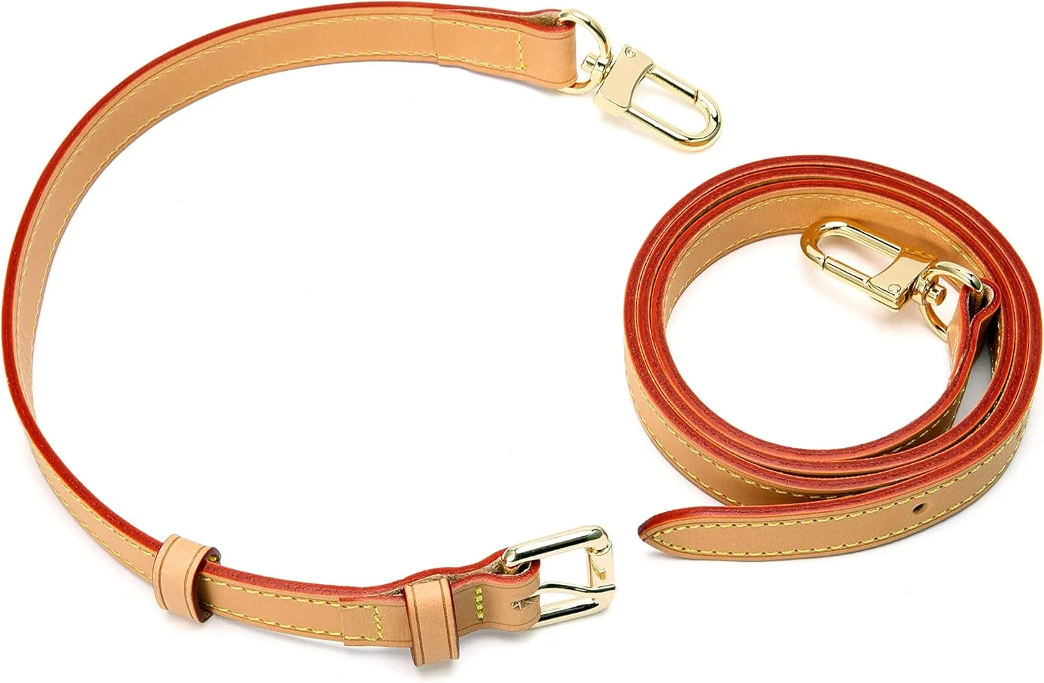 Vachetta Leather Cross Body Strap Medium Size Strap DIY Strap for Speedy 25 30 35 Shoulder Bag