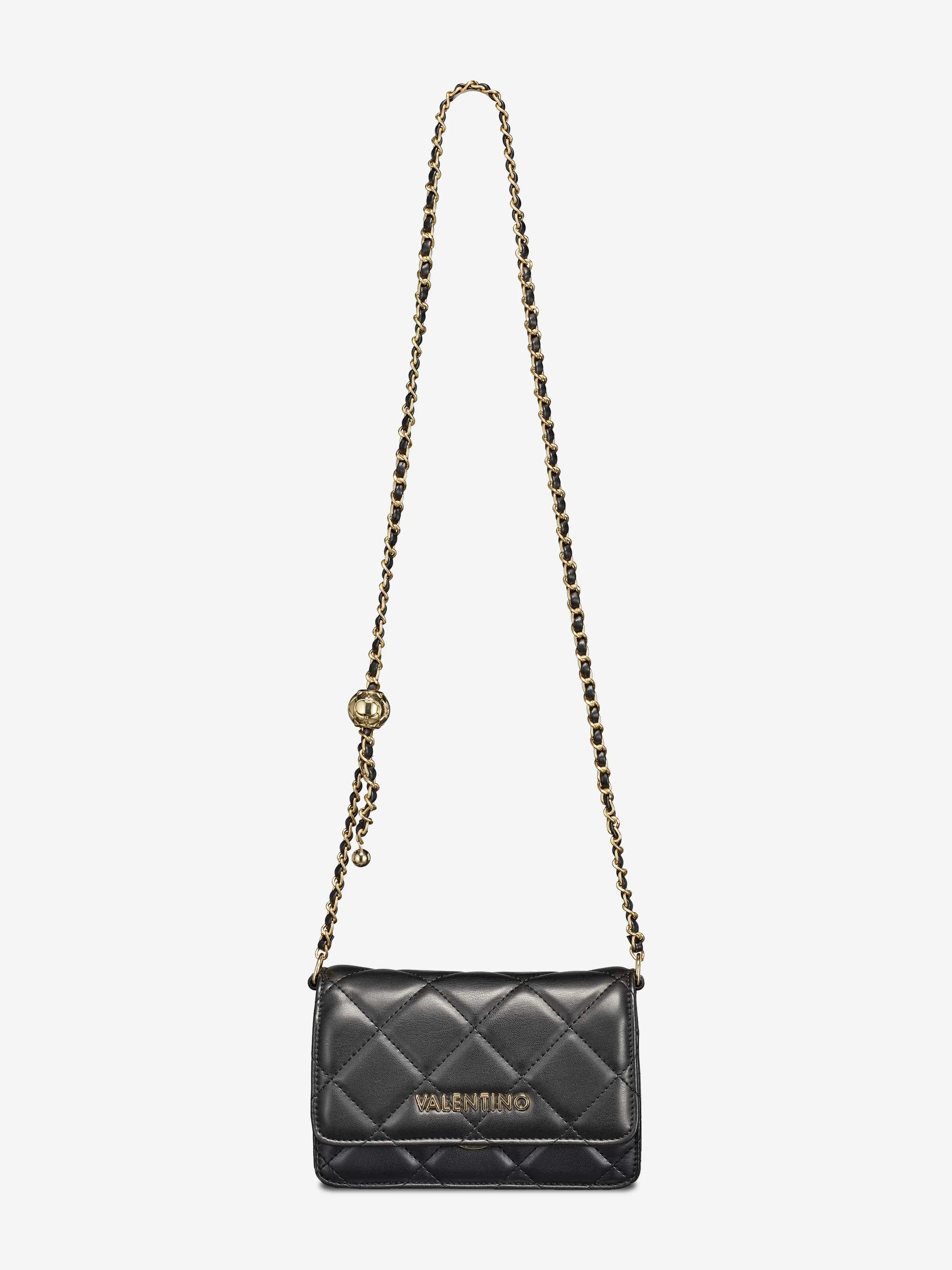 Valentino Ocarina Flap Bag in Black (19cm)