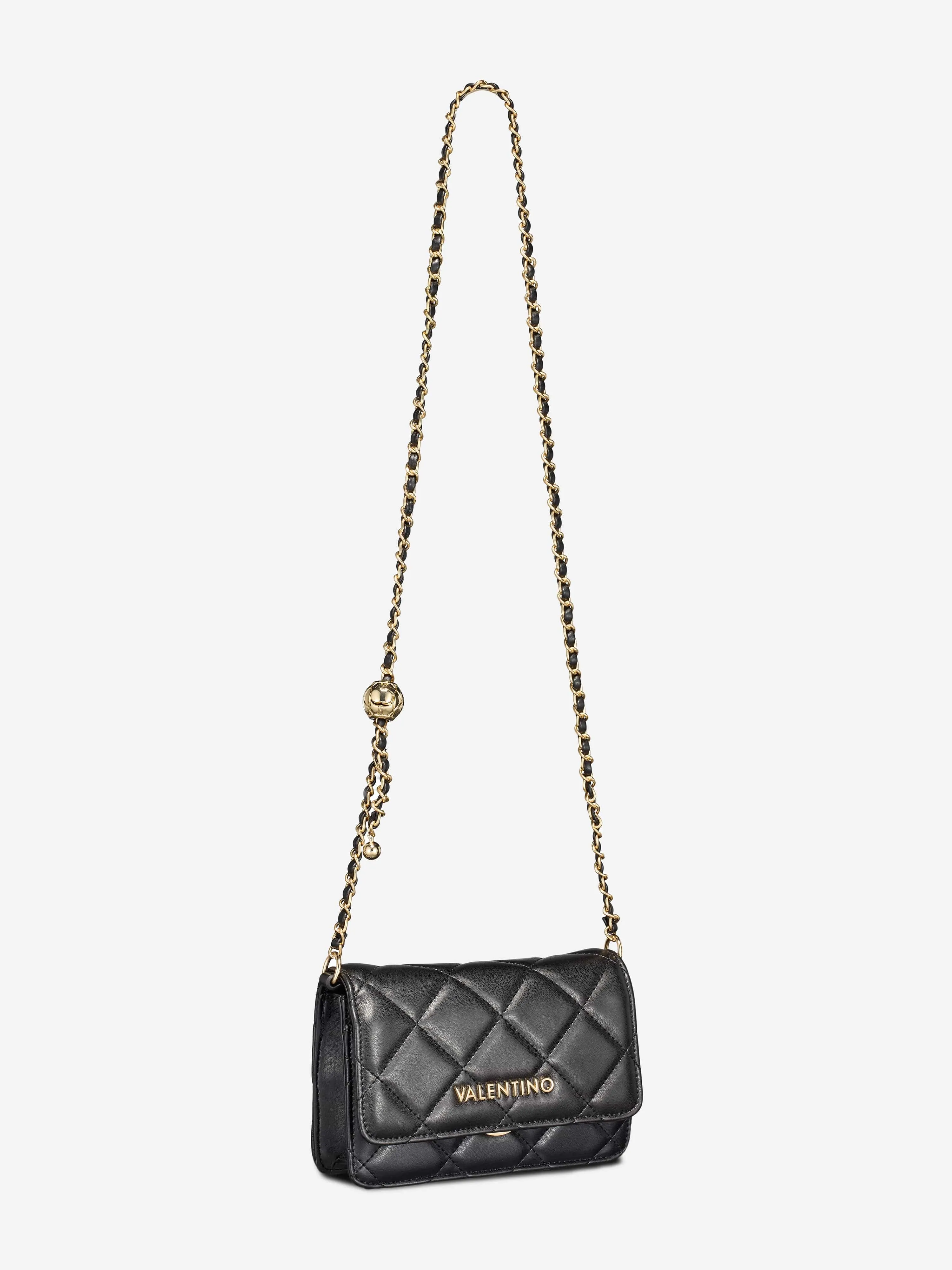 Valentino Ocarina Flap Bag in Black (19cm)