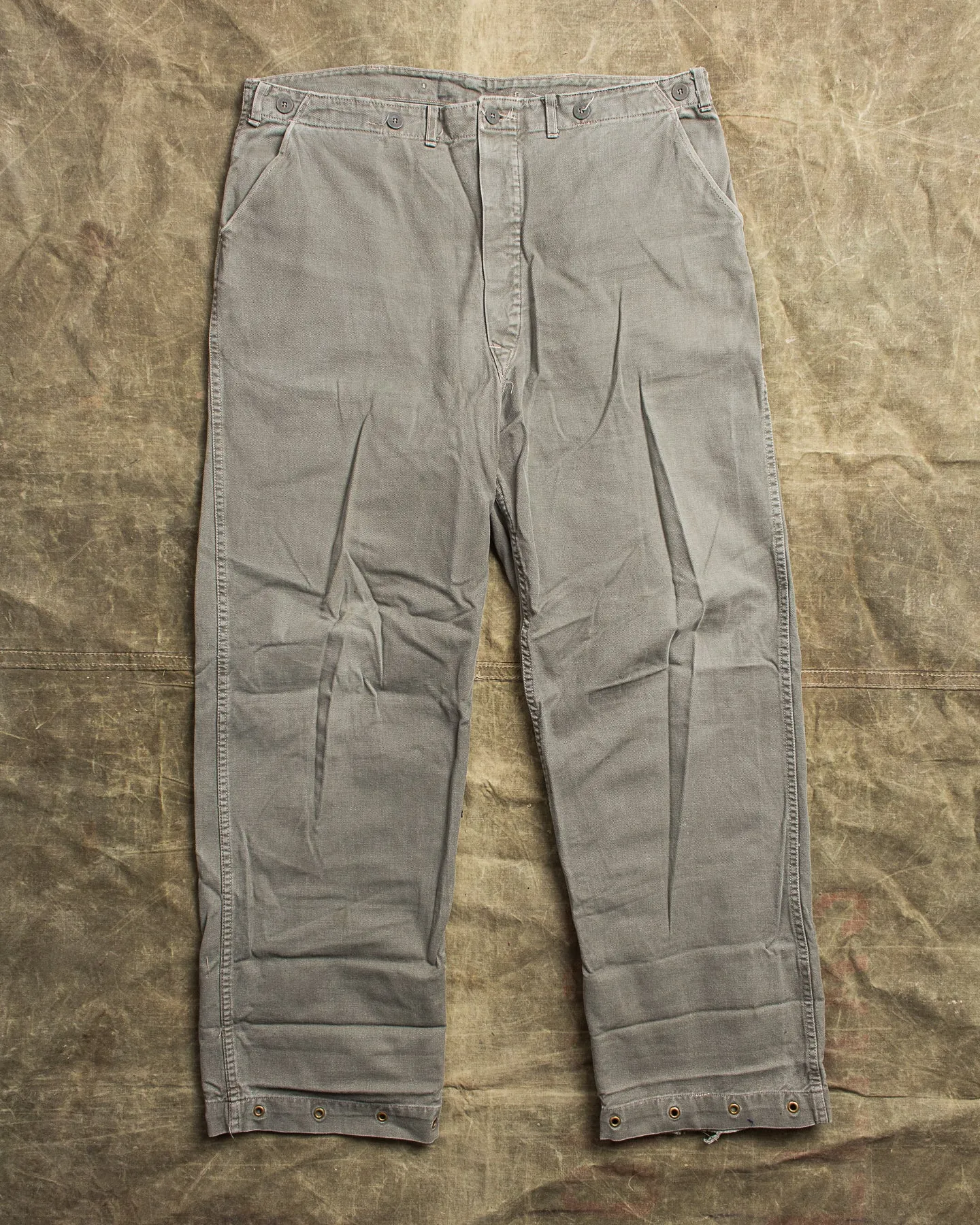 Vintage 1950s Swedish Army Pants "Grötbyxor" No. 7