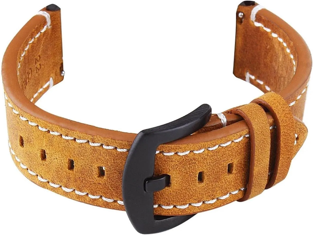 Vintage Genuine Leather Watchband Strap Cowhide Smart Watch Band Belt Accessories