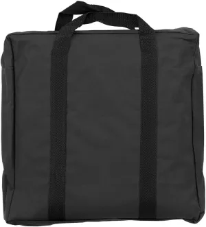 Vispronet Flag Bag – 12.5in x 12in Flag Equipment Bag, Black Polyester Banner Carrying Case for Flags, Portable Banner Case with Handles & Zipper, 0.3lb Storage Bag for Flagpoles & Flagpole Equipment