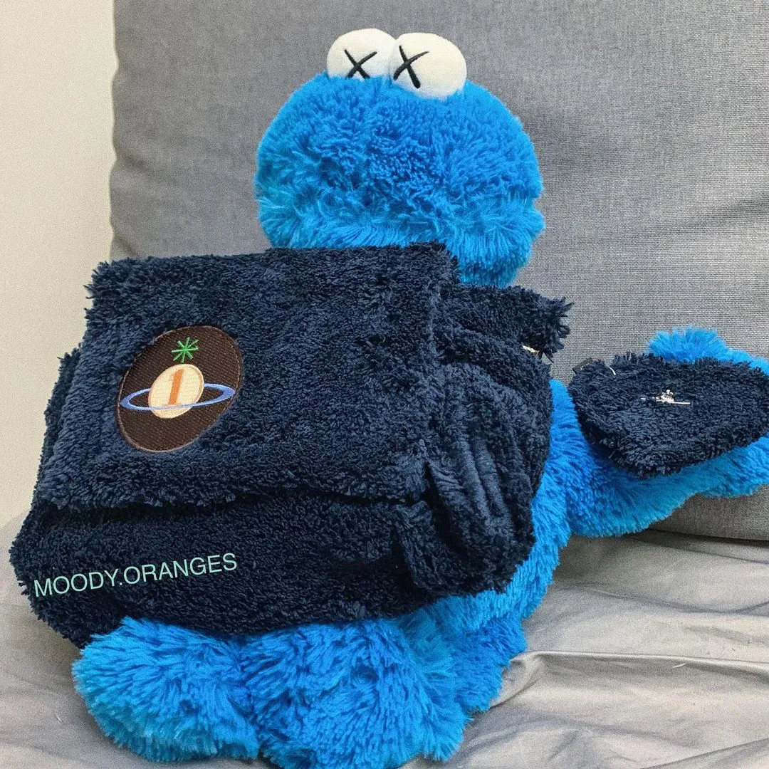 Vivienne Westwood Blue Mini Feather Bag