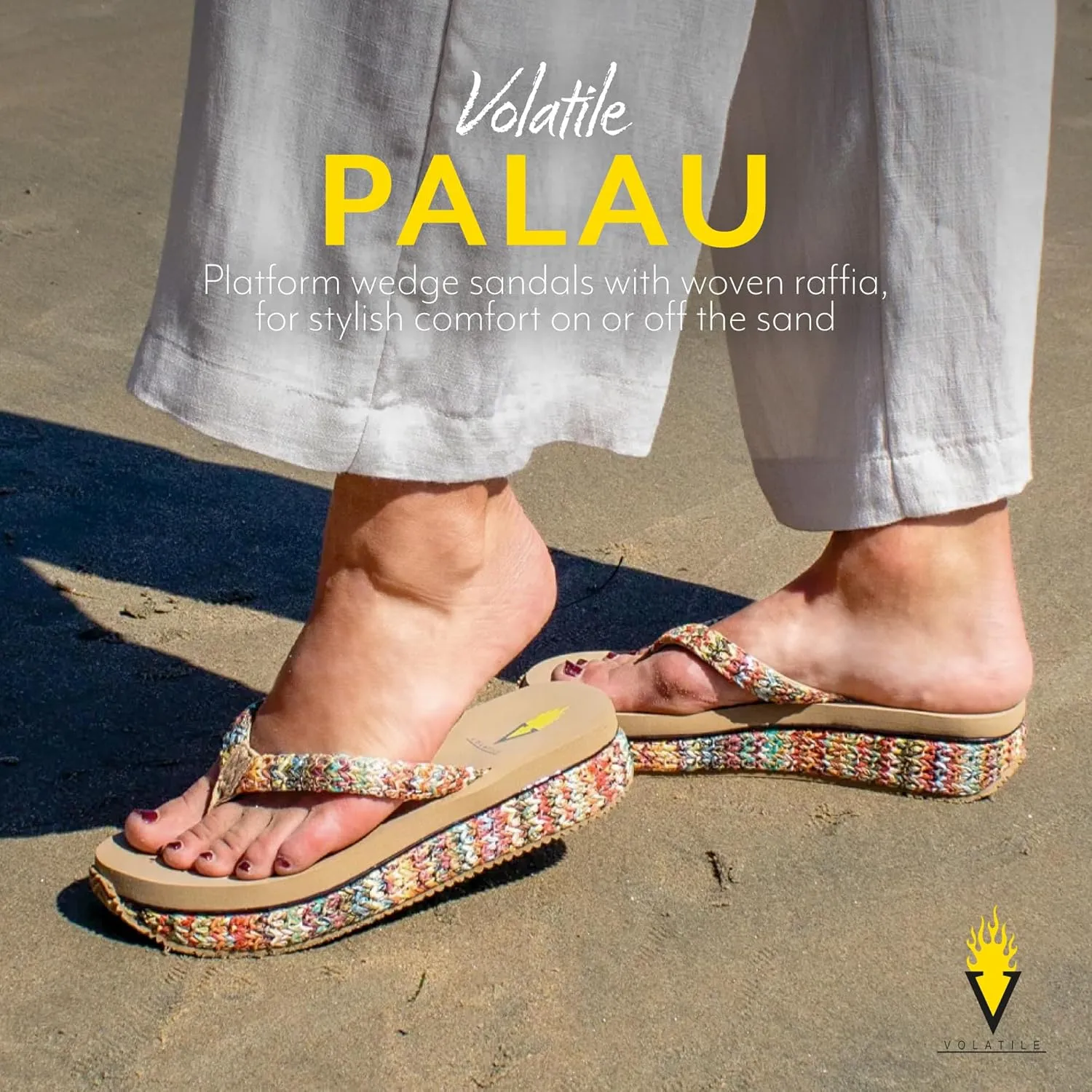 VOLATILE Women's Palau Wedge Sandal
