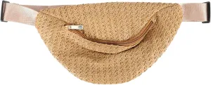 Waist Pack 1pc Summer Waist Bag Imitation Straw Woven Bag Chest Pouch Cross- body Bag Waist Wrap
