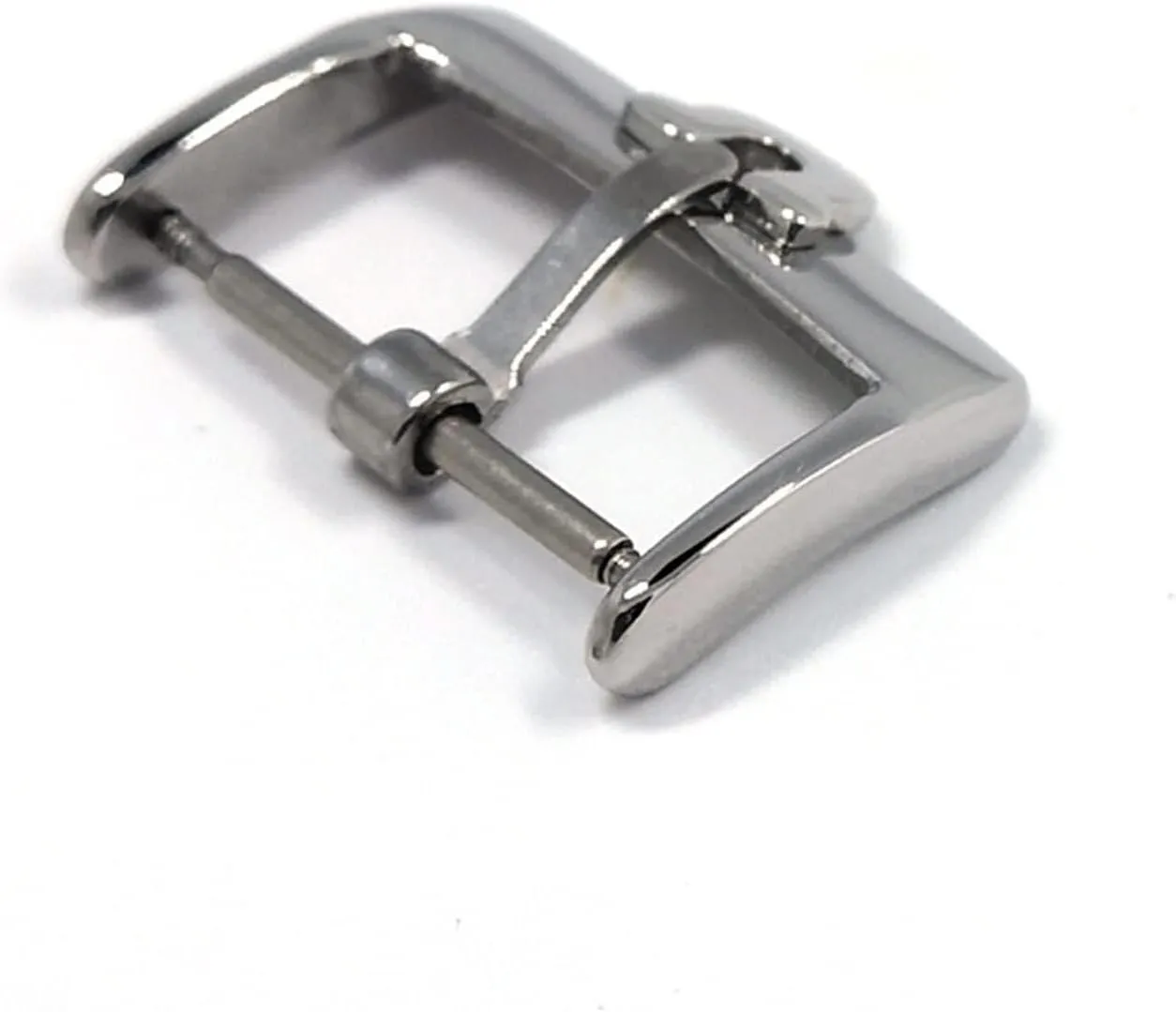 Watch Accessory Strap 12 Mm 14 Mm 16 Mm 18 Mm 20 Mm Watch Men's Pin Safety Buckle Stainless Steel Buckle Suitable Compatible With Omega Compatible With Seamaster Strap Watch buckle (Gold 12mm)