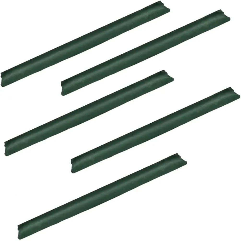 Water Barrier 5 ft x 6.5 inch Water Activated Flood Barriers, Sandless Sandbag for Flooding Reusable Water Absorber Water Absorbing Snake for Absorbent Prevention for Garage and Basement (5 Pack)