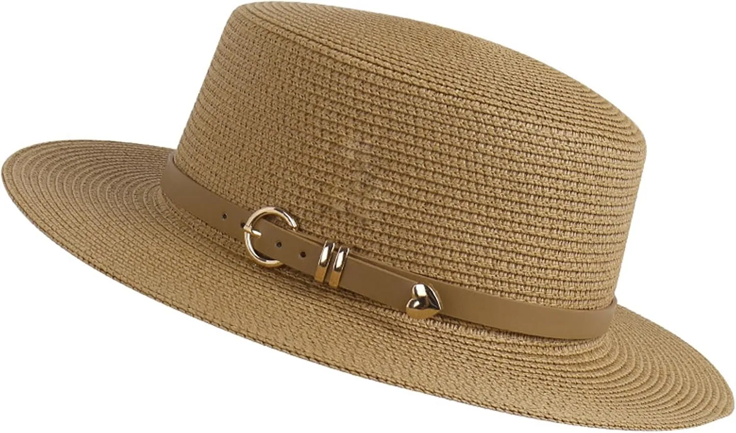 Women Beach Straw Sun Hat Flat Topped Straw hat Summer Beach Hat for Men Women for Party Travel