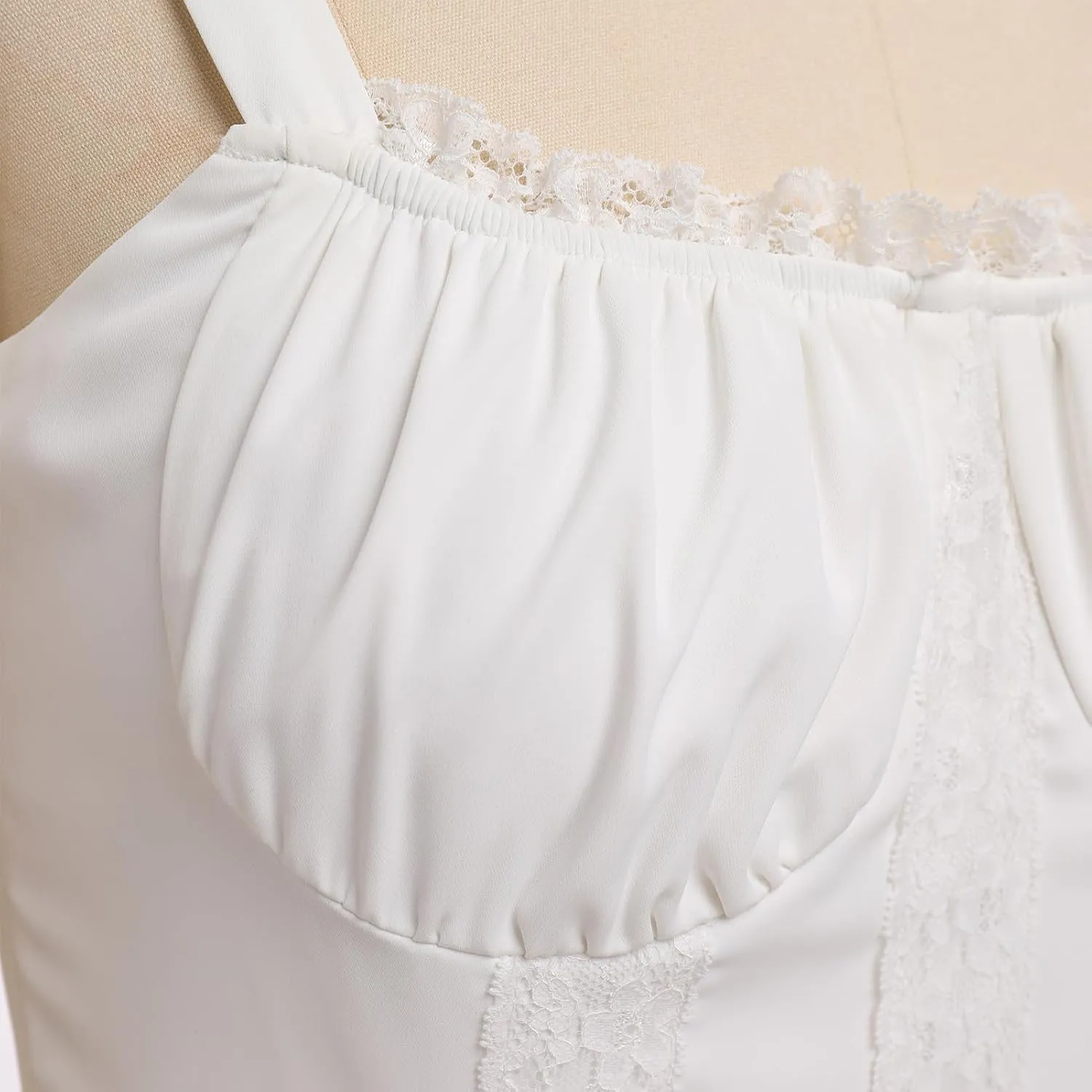 Women Corset Dress Floral Mini Dress Sexy Spaghetti Straps Low Cut Lace Short Dress Ruffle Summer Bustier Sundress
