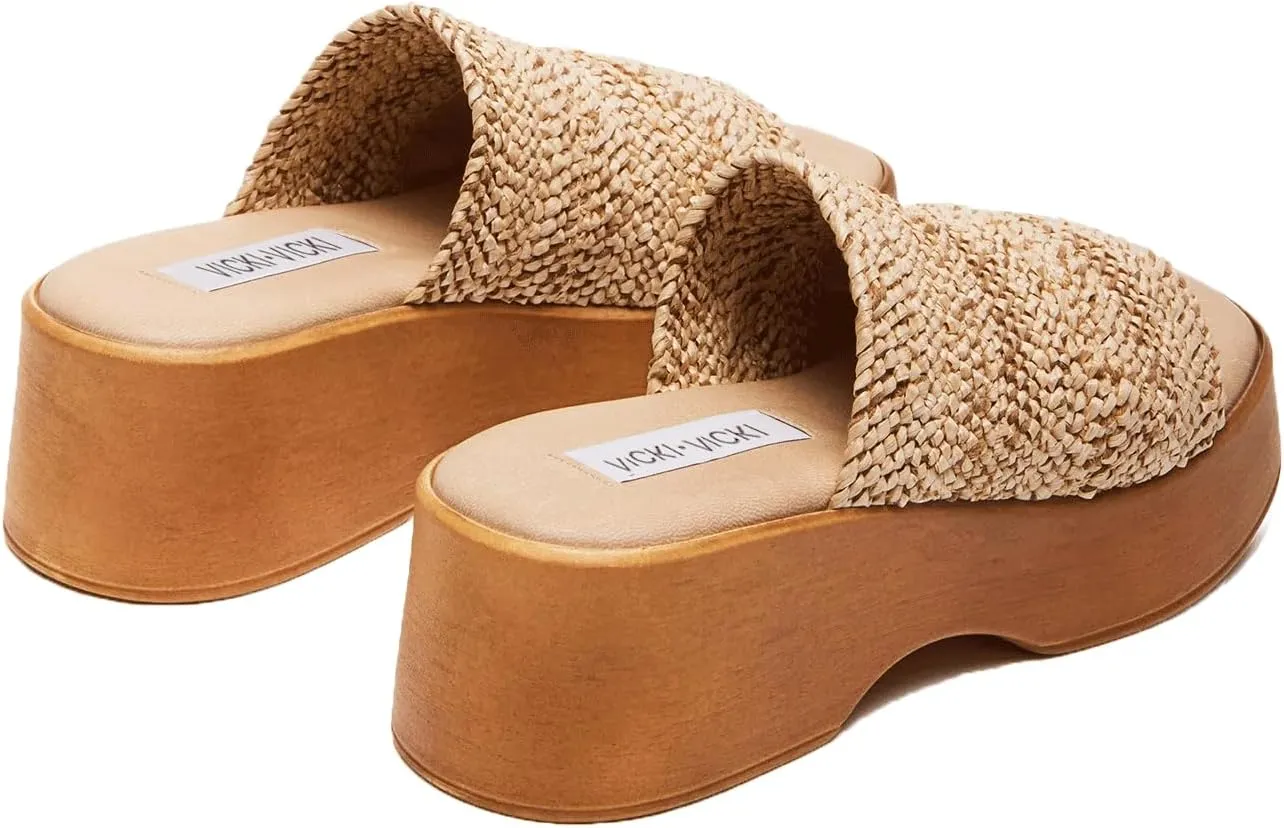 Womens Platform Sandals Open Toe Wedges Sandals Bohemia Slides Summer Fashion Outdoor Slip On Beach Sandals Natura