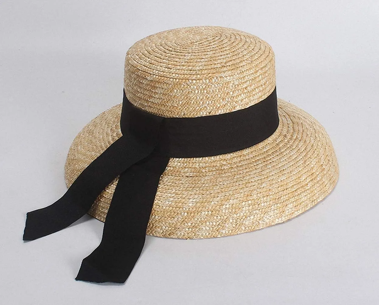 Women's Wide Brim Braided Sun Hat UPF 50  Sun Protection Floppy Summer Beach Cap Straw Hat