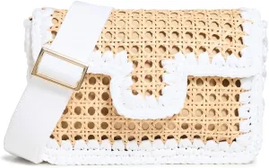 Women's Woven Crossbody Bag