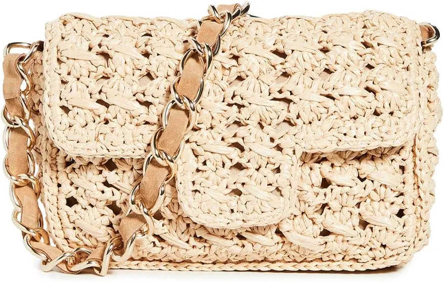 Women's Woven Shoulder Bag