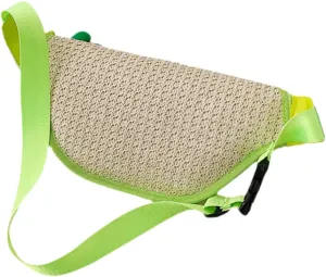 Woven Straw Purse Women's Crossbody Bag Braided Waist Bag Straw Clutch Summer Fashion Accessory